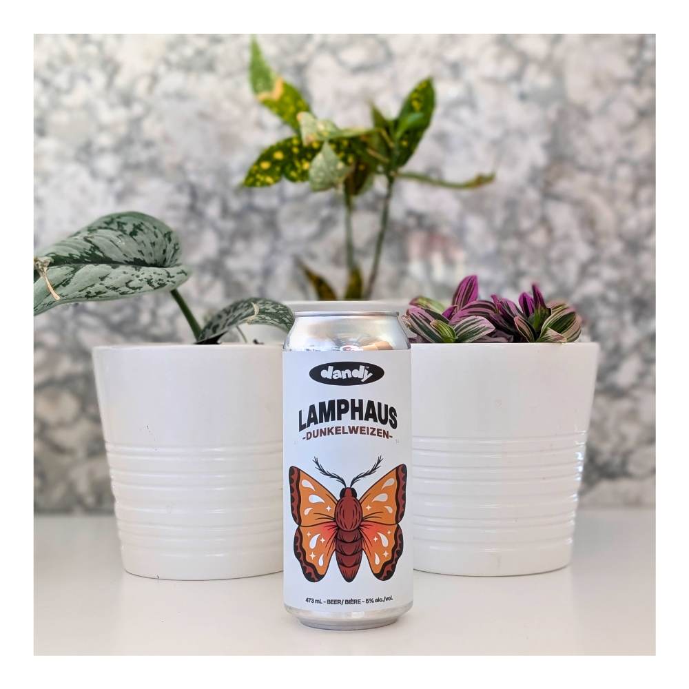 Lamphaus Dunkelweizen by The Dandy Brewing Company, beer label