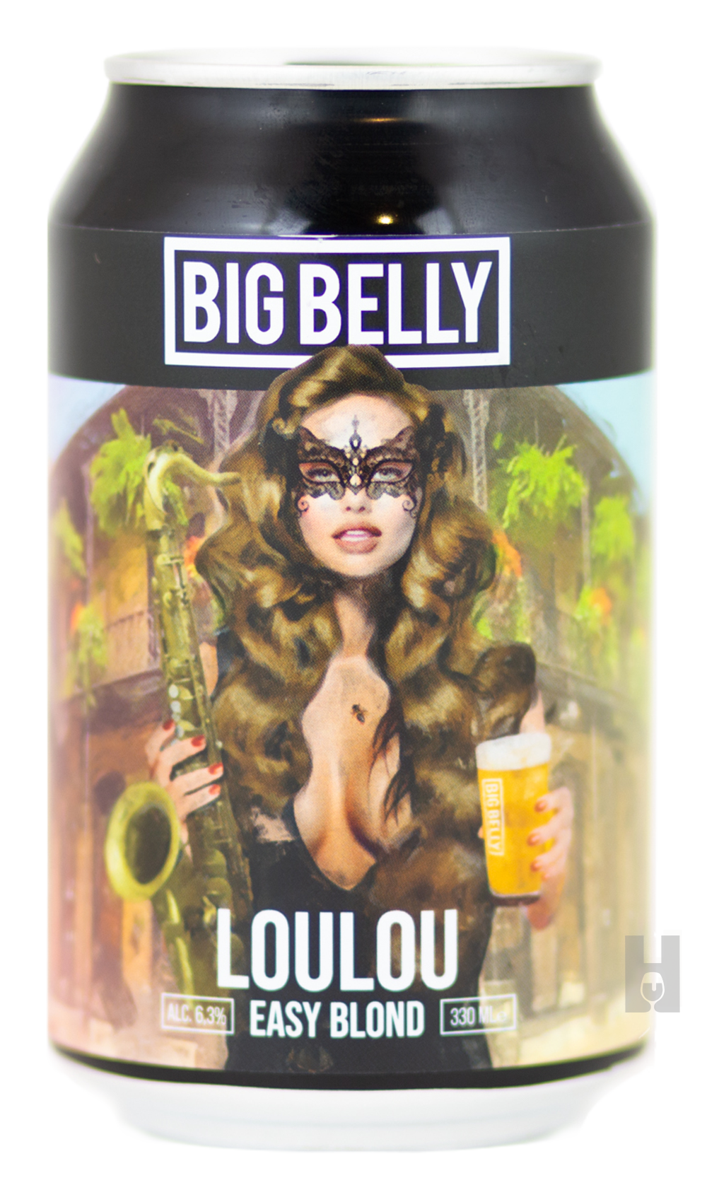 Big Belly LOULOU by Big Belly, beer label