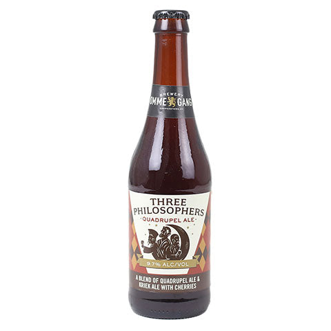 Ommegang Three Philosophers Quadrupel by Ommegang, beer label