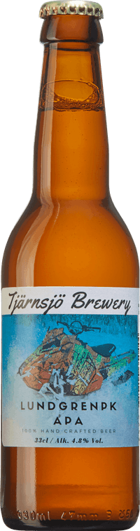 LundgrenPK by Tjärnsjö Brewery, beer label