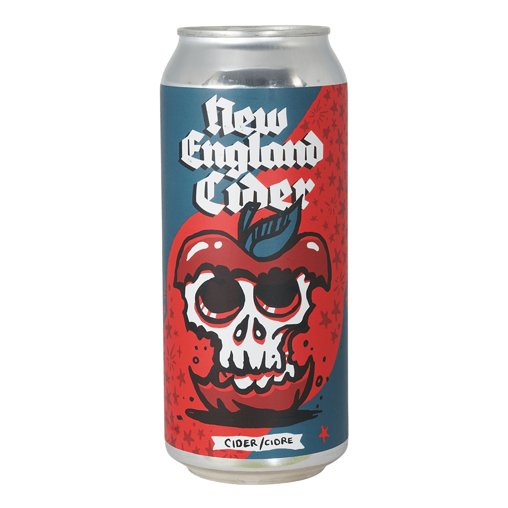 New England Cider by New Level Brewing, beer label