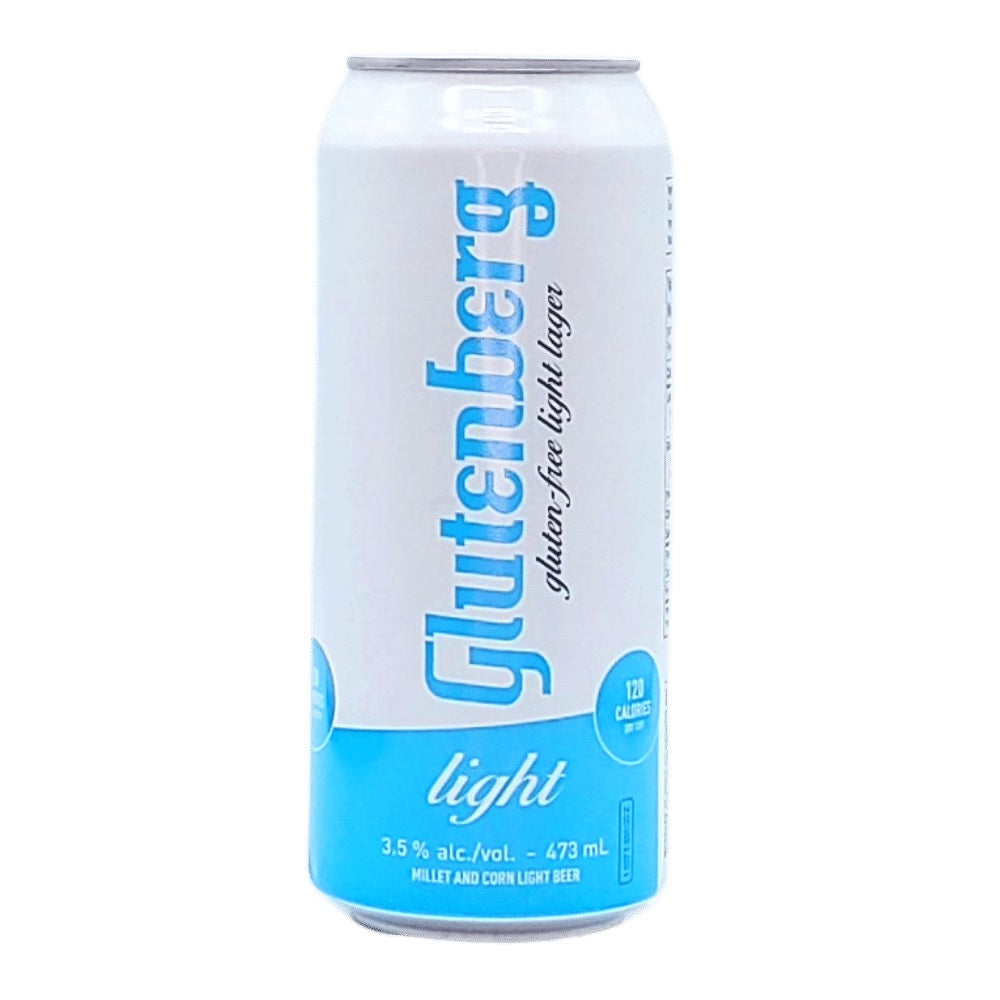 Craft Brewery Gluten-Free Glutenberg Light Lager by Glutenberg Craft Brewery, beer label