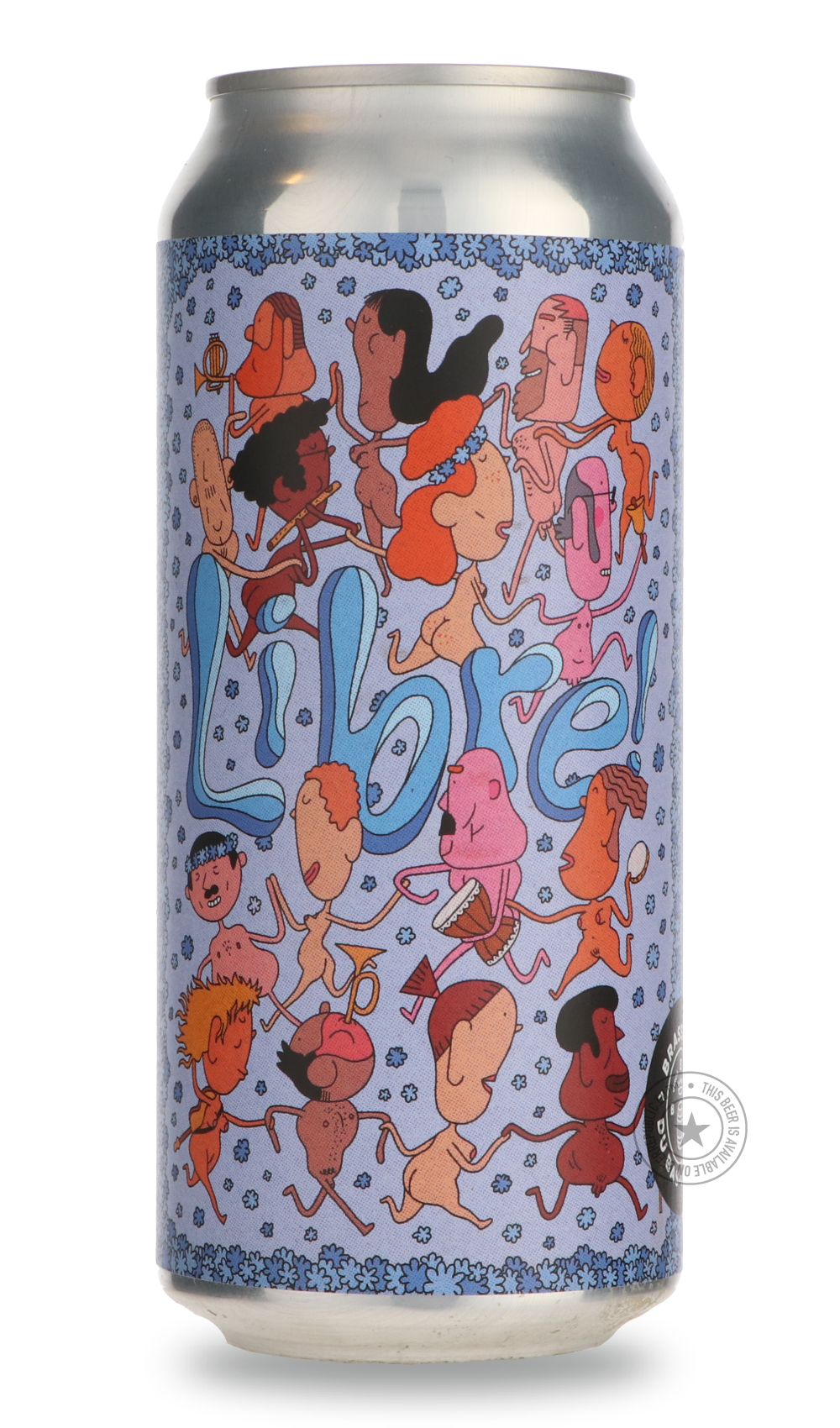 Libre ! - Mangue, Framboise, Fruit De La Passion, Vanille by Brasserie du Bas-Canada, beer label