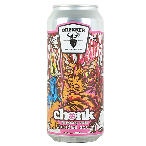 Drekker Chonk Birthday Cake Sundae Sour by Drekker Brewing Company, beer label
