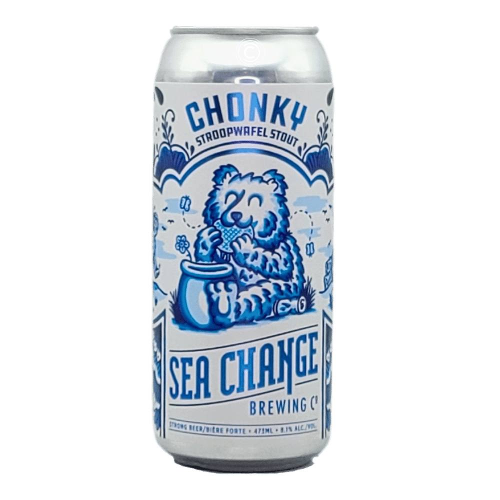 Chonky Stroopwafel Stout by Sea Change Brewing Co., beer label
