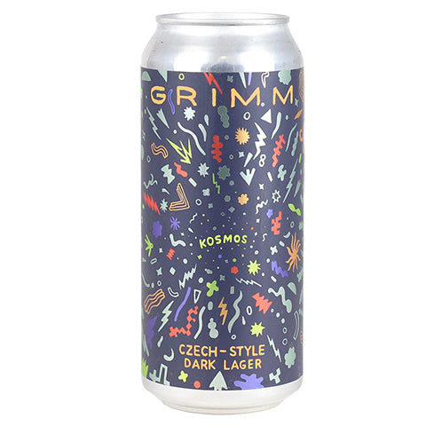 Grimm Kosmos Dark Lager by Grimm Artisanal Ales, beer label