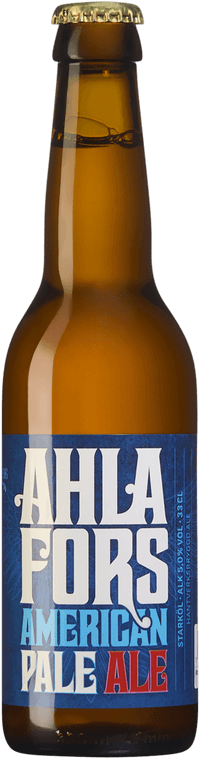 American Pale Ale by Ahlafors Bryggerier, beer label