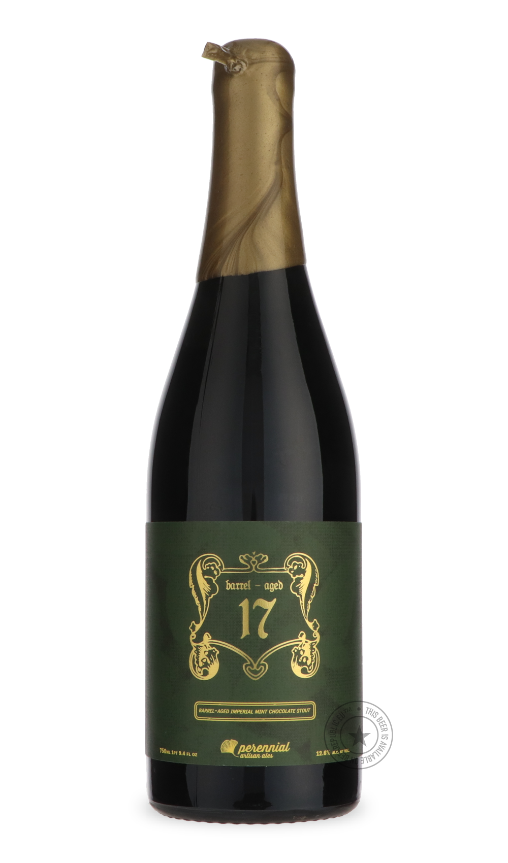 Barrel-Aged 17 (2025) by Perennial, beer label