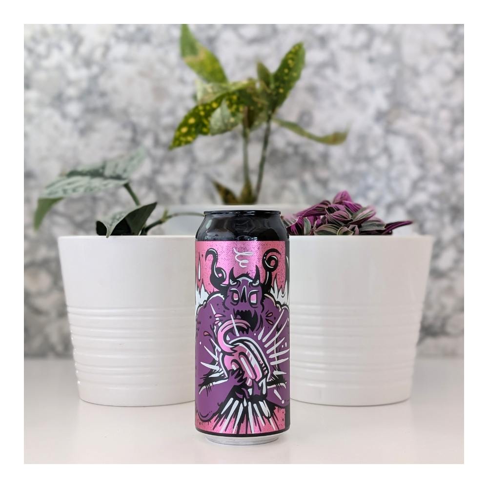 Purple Demon Sour by New Level Brewing, beer label
