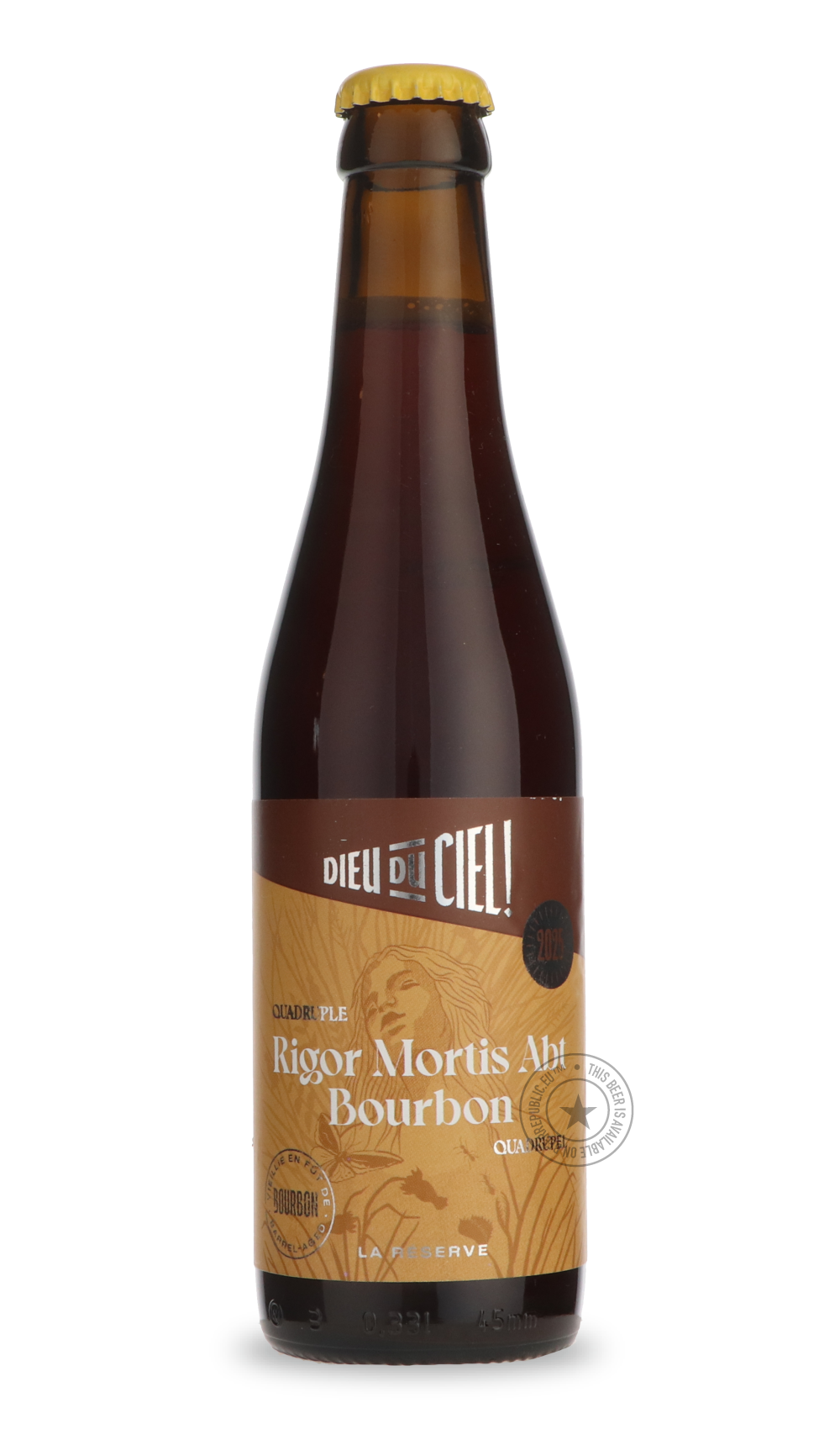 Rigor Mortis Abt Bourbon by Dieu du Ciel!, beer label