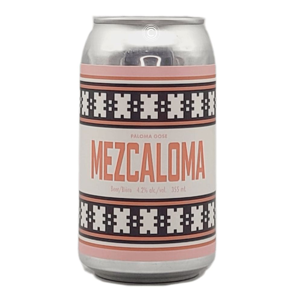 Mezcaloma Paloma Gose by Cabin Brewing Company, beer label