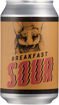 Breakfast by Prins Katts Hantverksöl, beer label