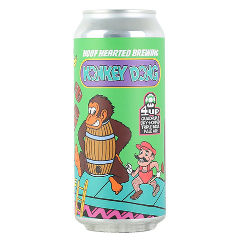Hoof Hearted Kongkey Dong 4Up TIPA by Hoof Hearted Brewing, beer label