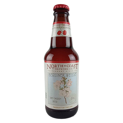 North Coast Berlinerweisse Tart Cherry by North Coast Brewing Company, beer label
