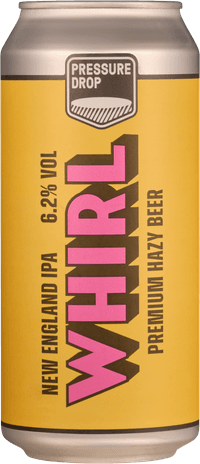 Whirl by Pressure Drop Brewing, beer label