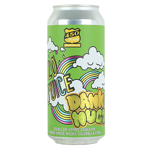 450 North 420 Juice Dank Nugs DIPA by 450 North Brewing Company, beer label
