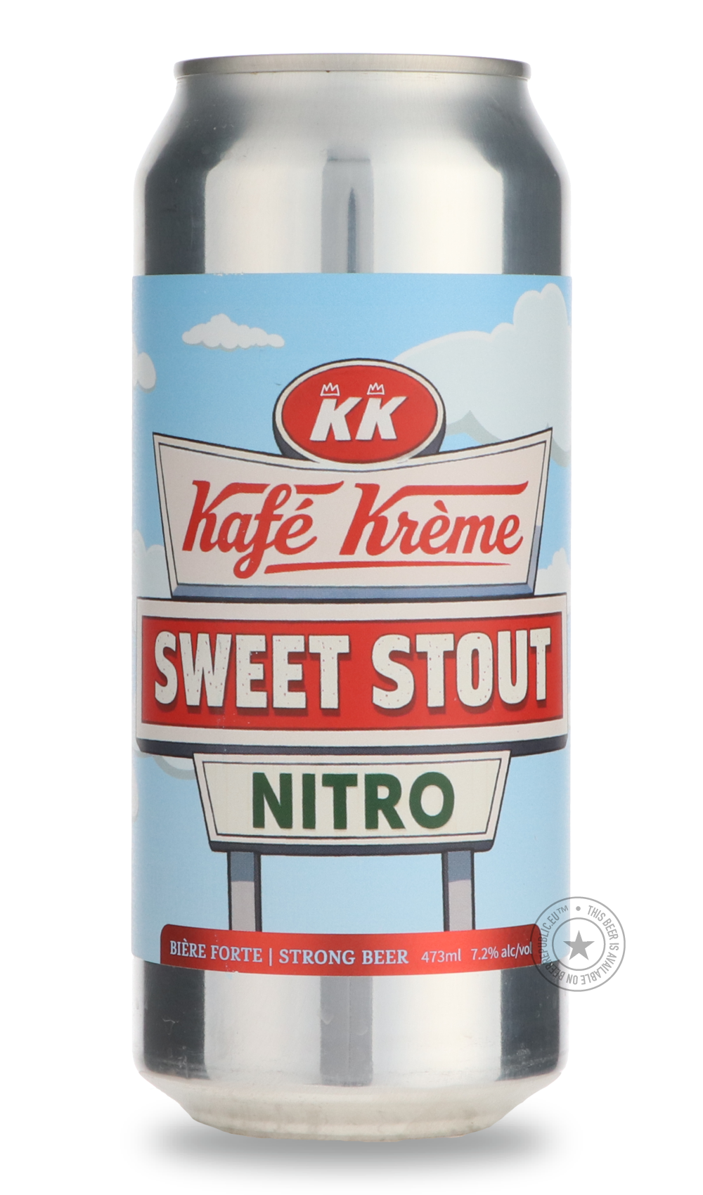 Kafé Krème by Sir John, beer label