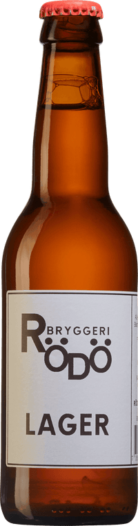 Rödö Bryggeri Lager by Rödö Bryggeri AB, beer label