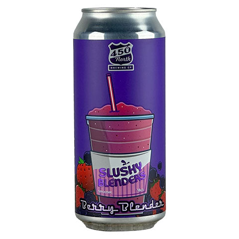 450 North Slushy XL Berry Blender Sour by 450 North Brewing Company, beer label
