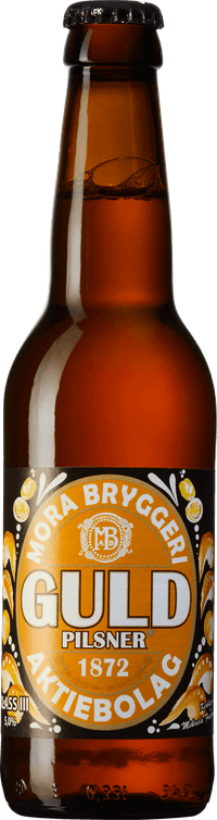 Guld by Mora Bryggeri, beer label
