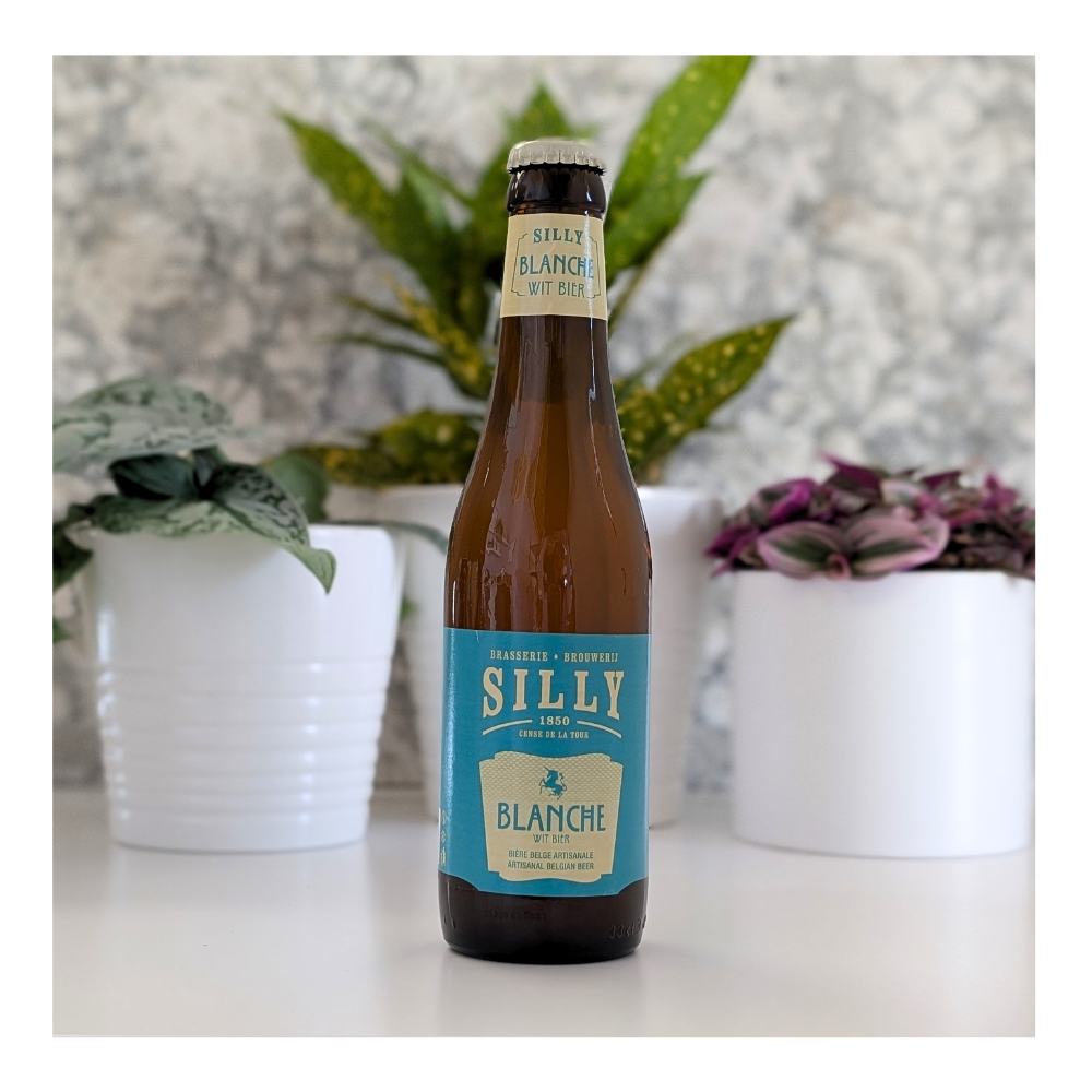 Blanche de Silly Blanche Wit Bier by Brasserie de Silly, beer label