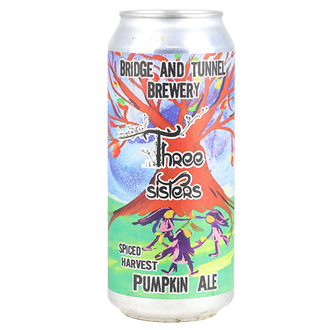 Bridge And Tunnel Three Sisters Pumpkin Ale by Bridge And Tunnel Brewery, beer label