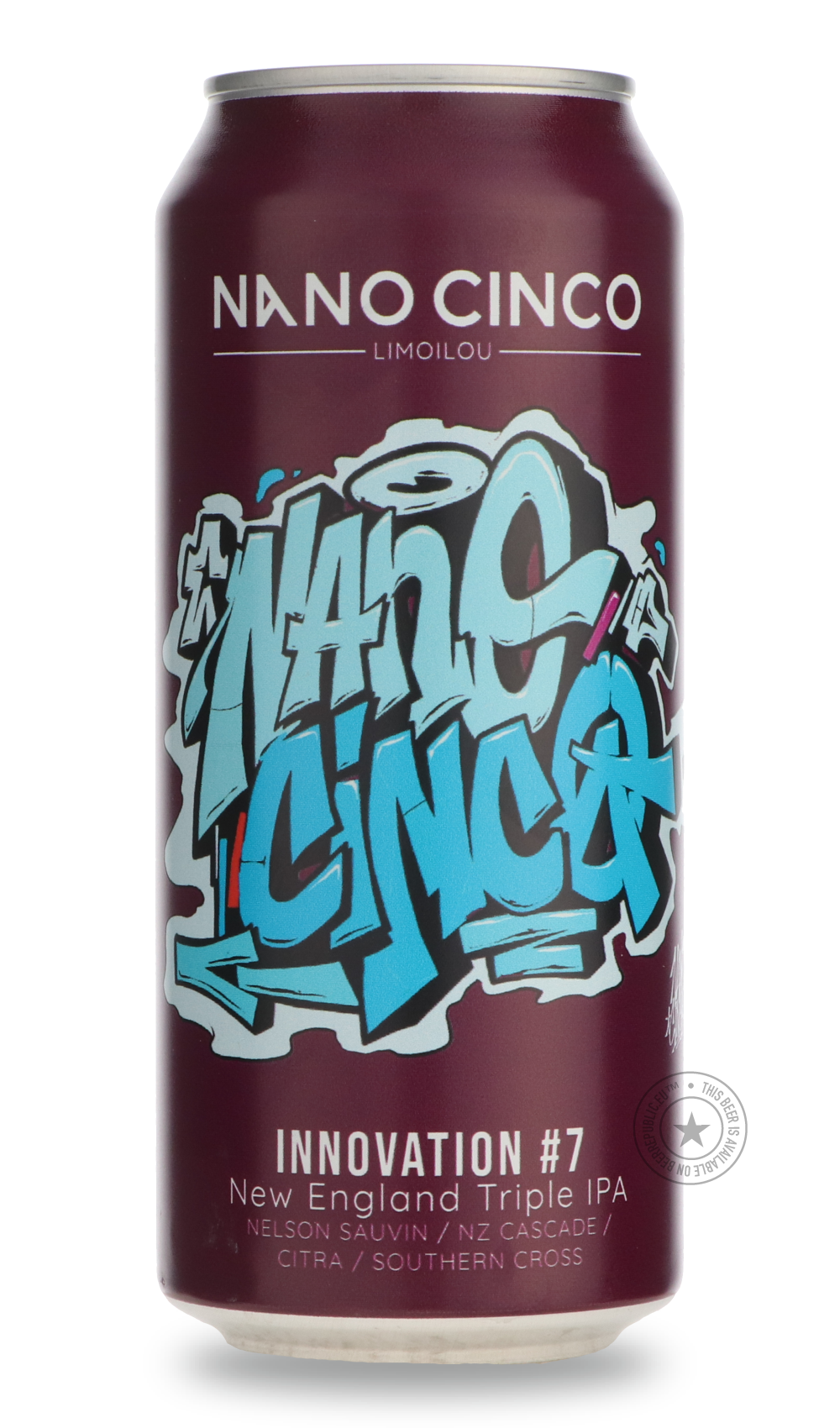 Innovation #7 by Nano Cinco, beer label