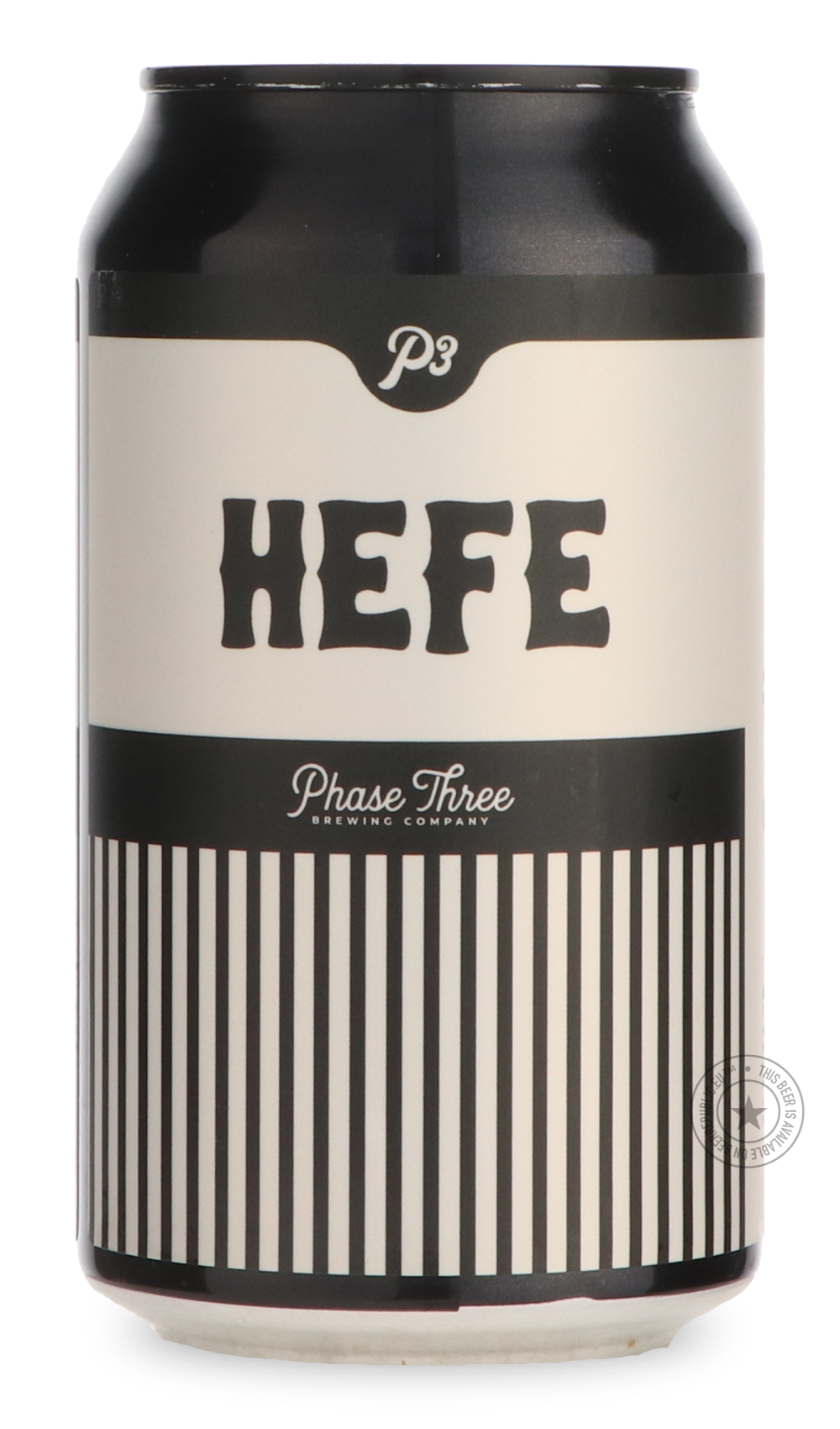P3 Hefe by Phase Three Brewing Company, beer label
