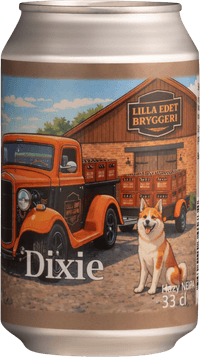 Dixie by Grästorps bryggeri, beer label