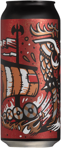 Berserker Autumn Red Ale by New Level Brewing, beer label