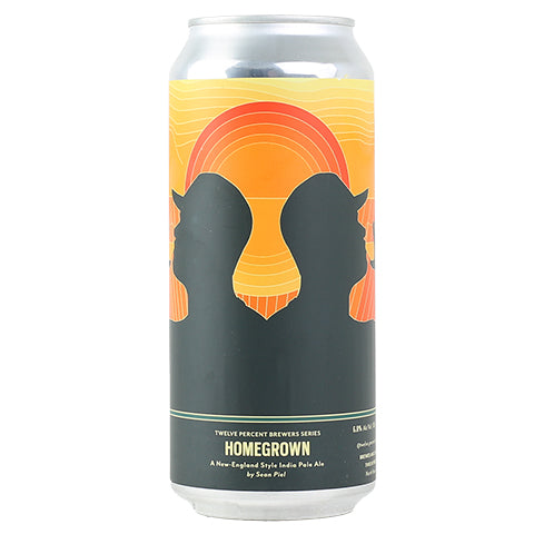 Twelve Percent Brewers Series: "Sean Piel - Homegrown" Hazy IPA by Twelve Percent Beer Project, beer label