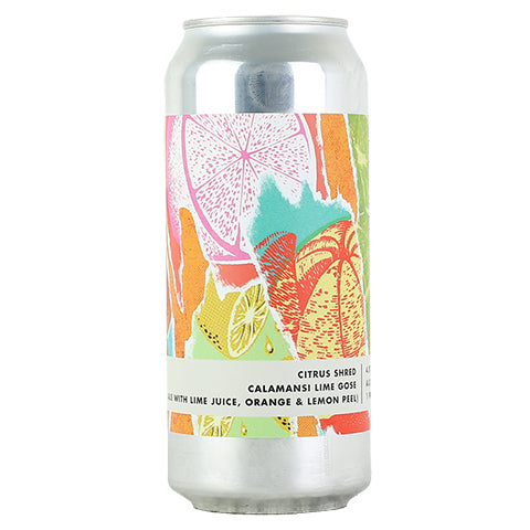 Bottle Logic Citrus Shred Sour by Bottle Logic Brewing, beer label