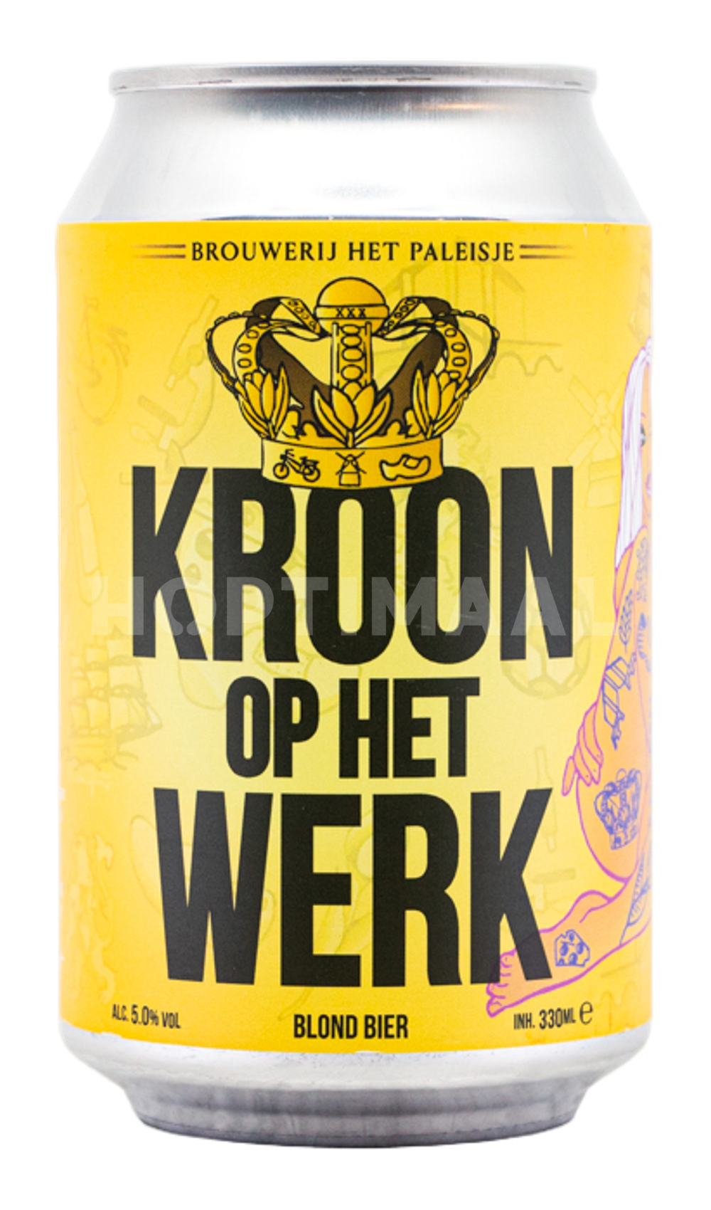 Het Paleisje Kroon Op Het Werk by Brouwerij Het Paleisje, beer label