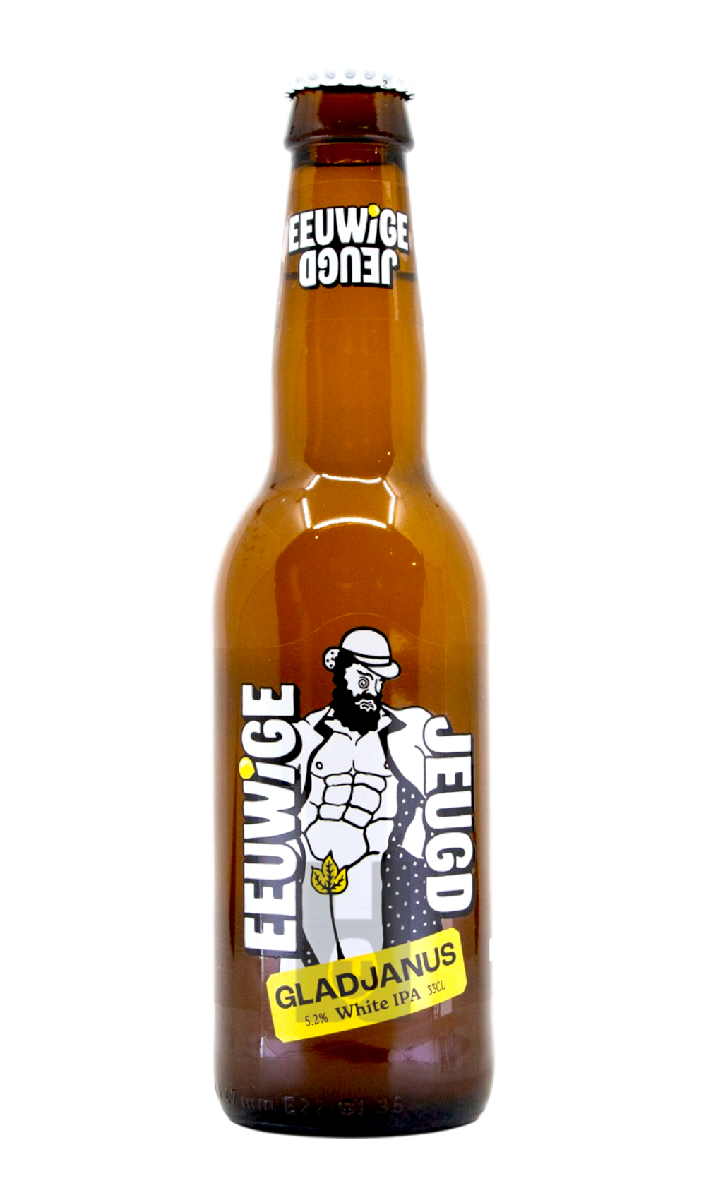 de Eeuwige Jeugd Gladjanus by Brouwerij de Eeuwige Jeugd, beer label