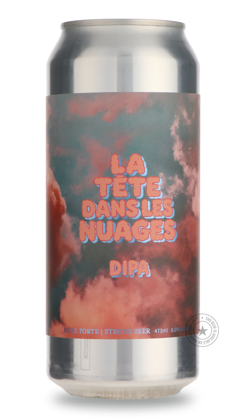 La Tête Dans Les Nuages by Sir John, beer label