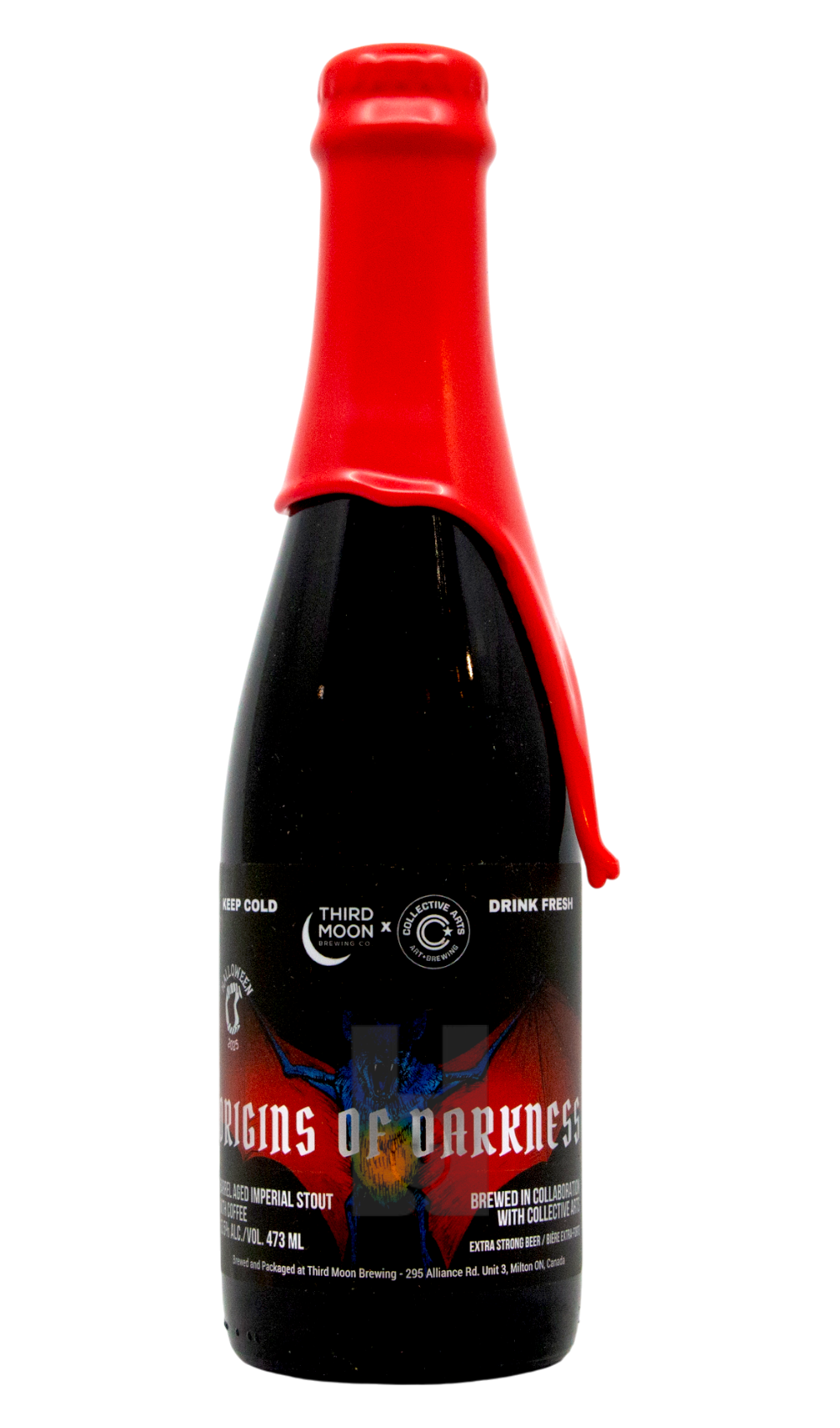 Third Moon Origins of Darkness by Third Moon, beer label