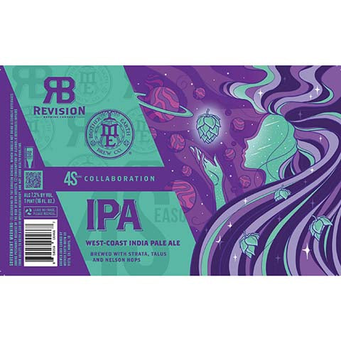 Mother Earth 4 Seasons Collaboration West Coast IPA by Mother Earth Brewing, beer label