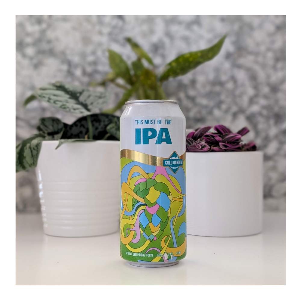 This Must Be the IPA by Cold Garden Beverage Company, beer label