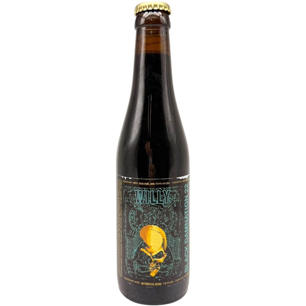 De Struise Black Damnation 22 Willy 2023 by De Struise Brouwers, beer label