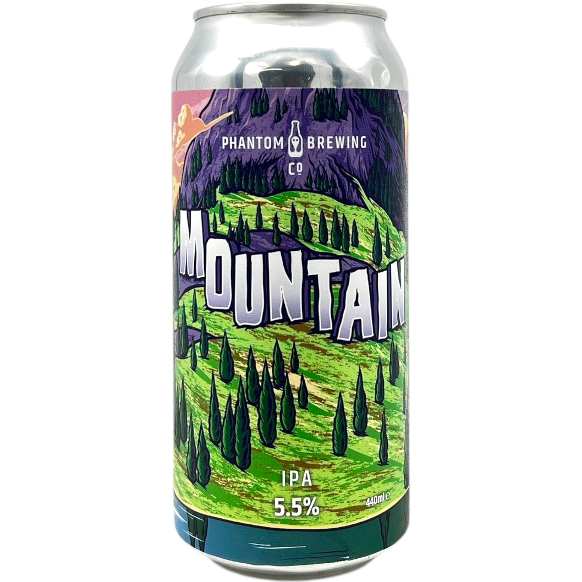 Phantom Mountain by Phantom Brewing Co., beer label