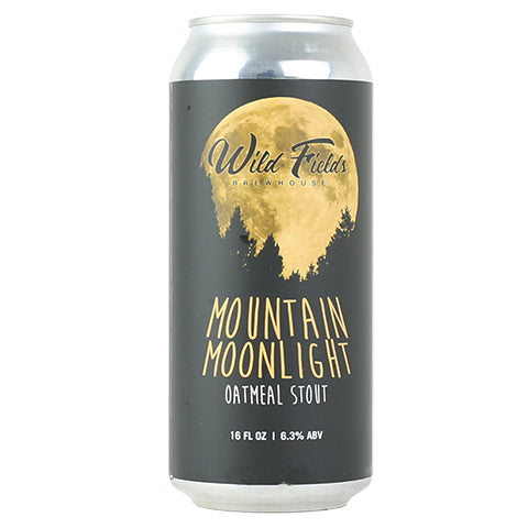 Wild Fields Mountain Moonlight Stout by Wild Fields Brewhouse, beer label