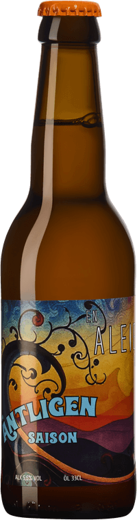 Äntligen by En Aleigen Brewery, beer label