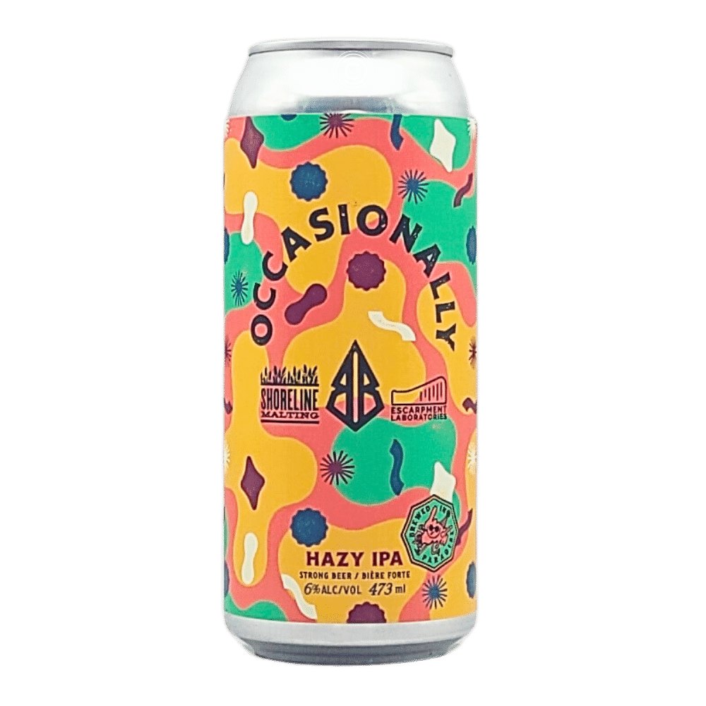 Occasionally Hazy IPA by Banished Brewing Limited, beer label