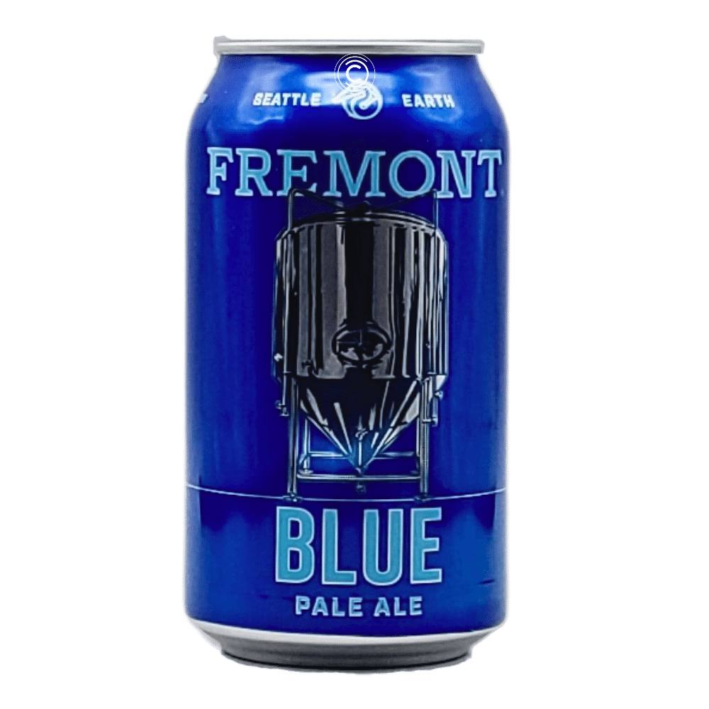 Blue Pale Ale by Fremont Brewing Co, beer label