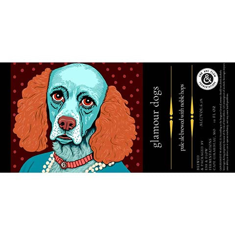 Ebb & Flow Glamour Dogs Pale Ale by Ebb & Flow, beer label