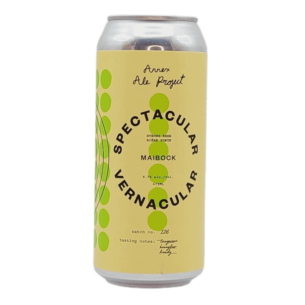 Spectacular Venacular Maibock by Annex Ale Project, beer label