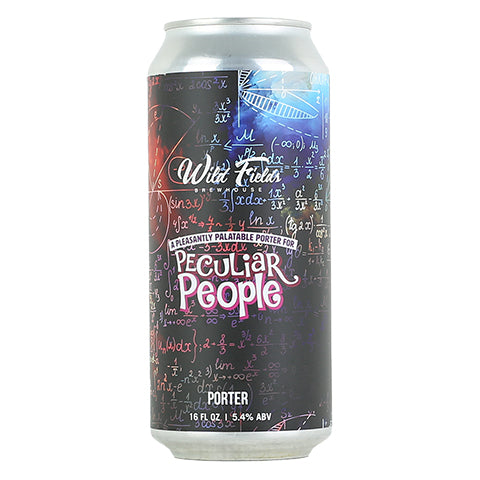 Wild Fields A Pleasantly Palatable Porter For Peculiar People Porter by Wild Fields Brewhouse, beer label