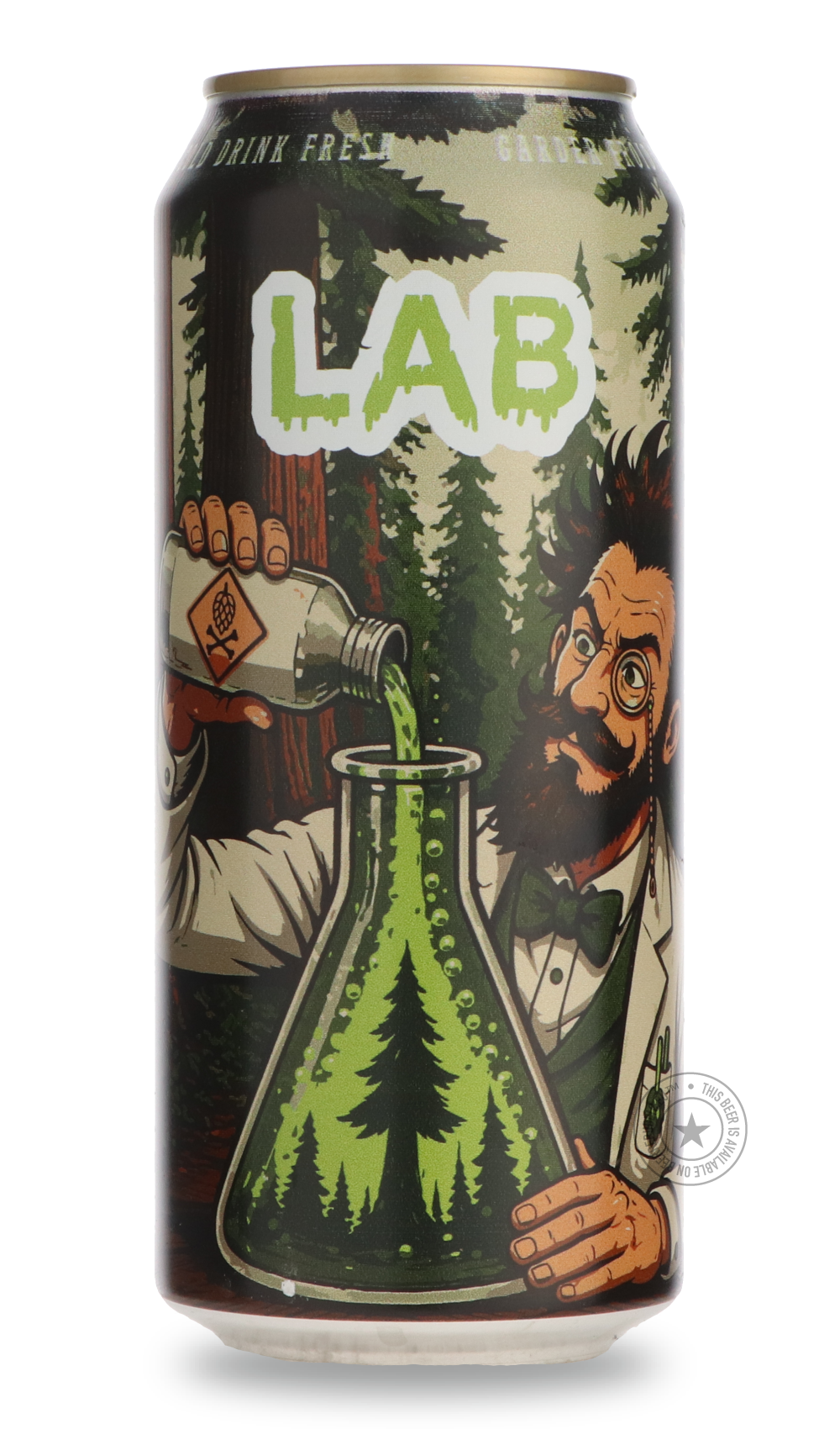 Lab / Tall Trees by Brewskey, beer label