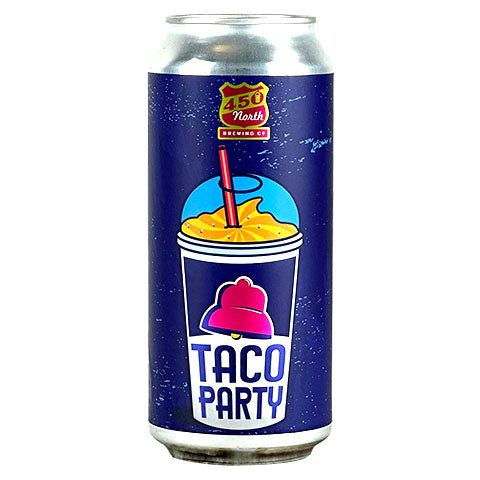 450 North SLUSHY XXXL Taco Party Sour by 450 North Brewing Company, beer label