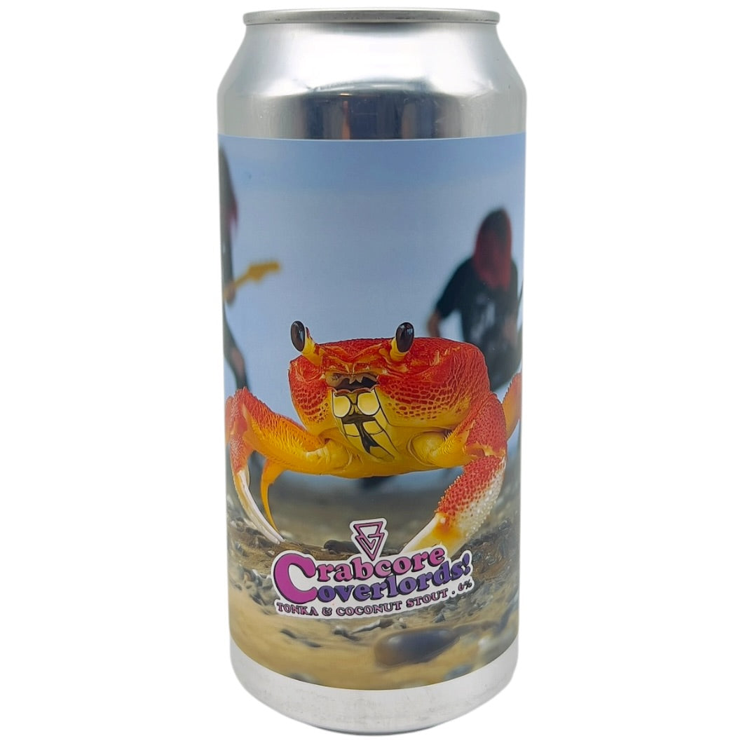 Azvex Crabcore Overlords by Azvex Brewing, beer label